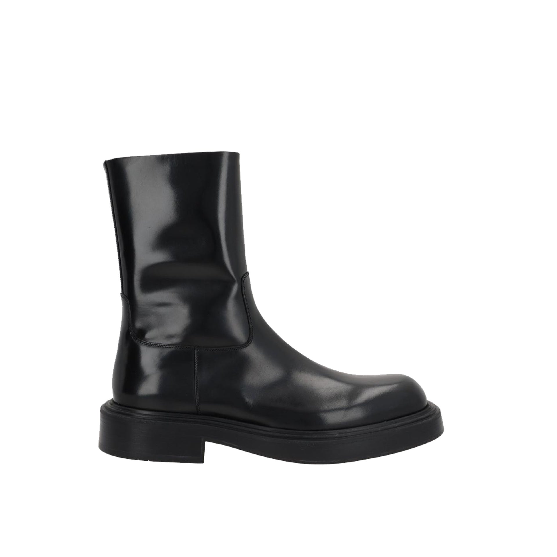 Ferragamo  Formia Leather Ankle Boots