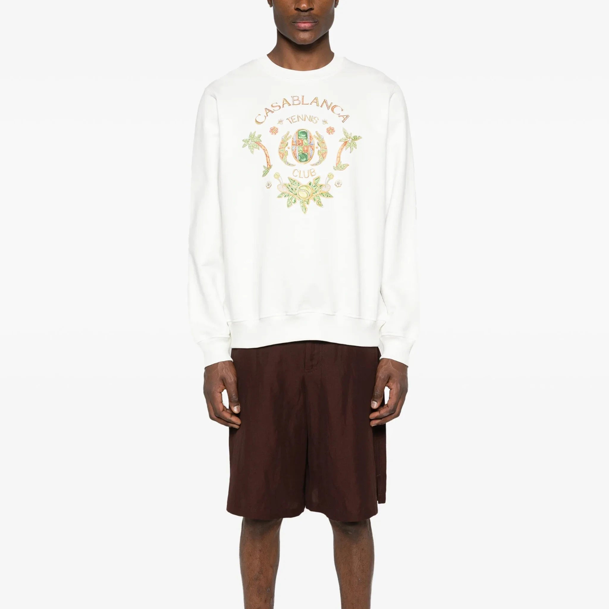 Casablanca Sweatshirts White Man