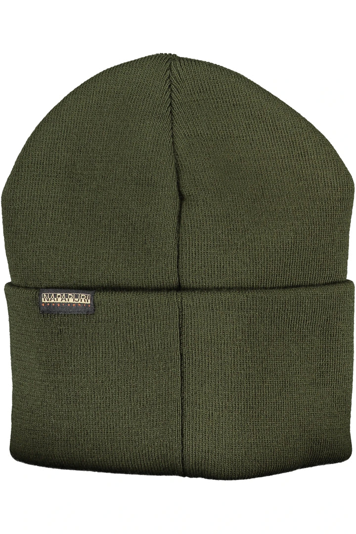 NAPAPIJRI GREEN MEN&#39;S BEANIE