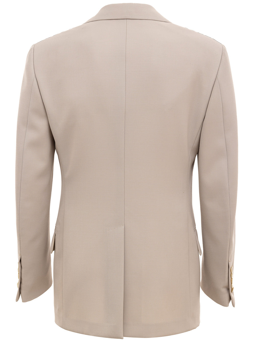 Tom Ford Men's Beige Single-Breasted Wool Jacket – Siebentaschen
