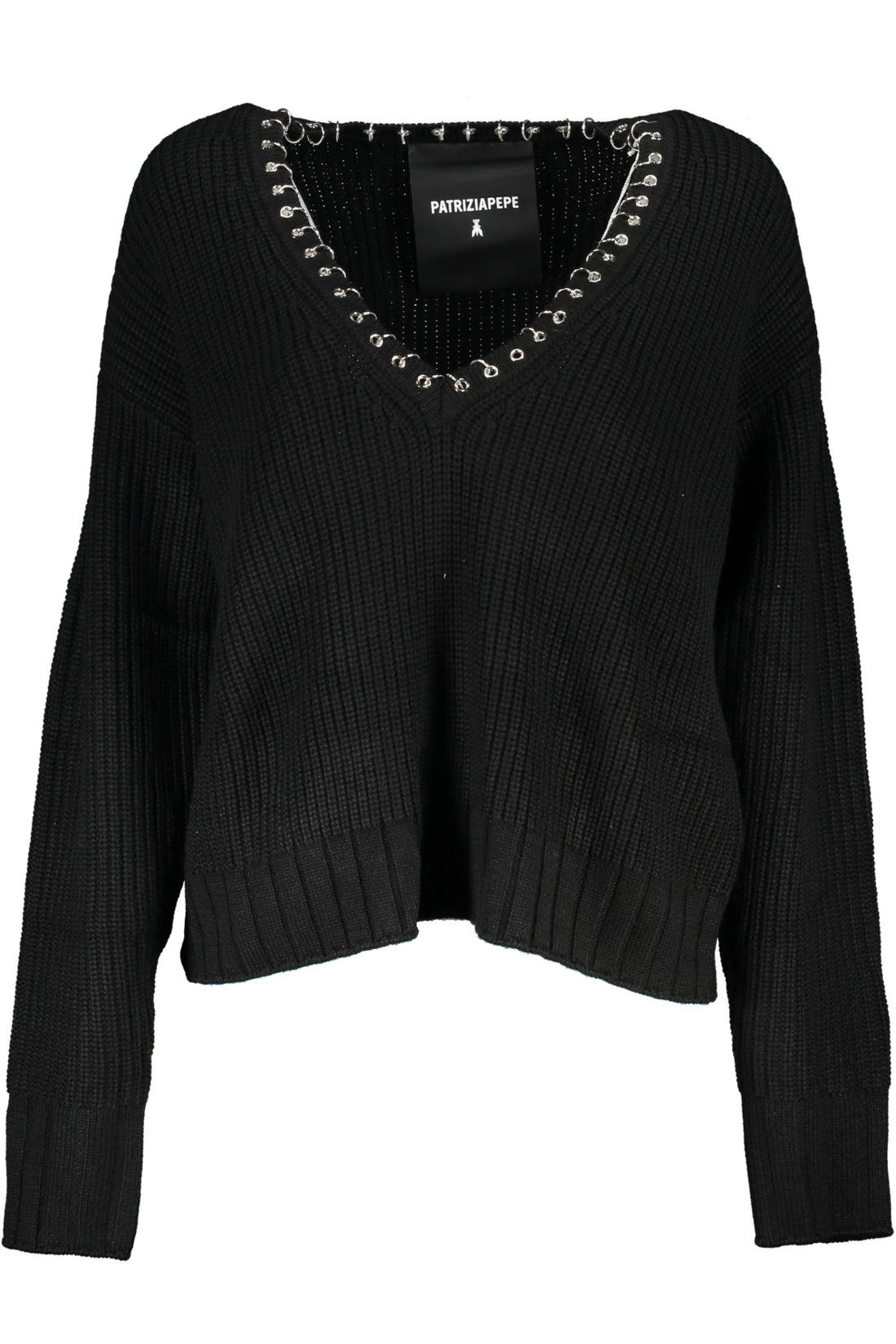PATRIZIA PEPE WOMEN&#39;S BLACK SWEATER
