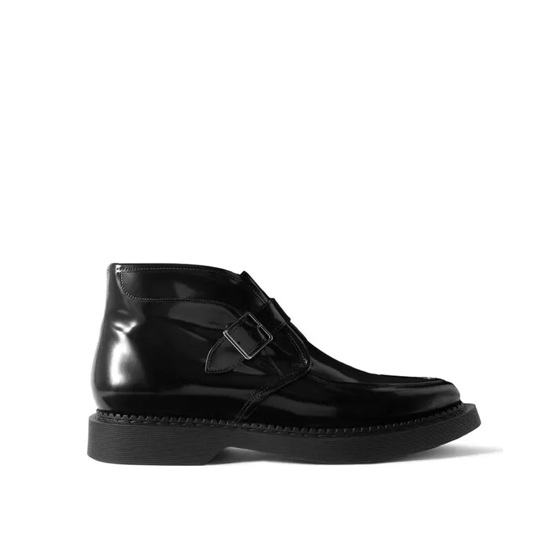 Saint Laurent Leather Creeper Boots - MEN SHOES - SAINT LAURENT - Tluxy New