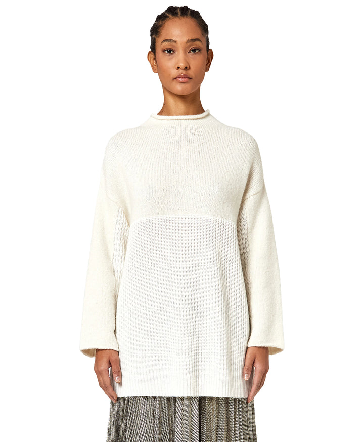 Alpha Studio Sweaters White Woman