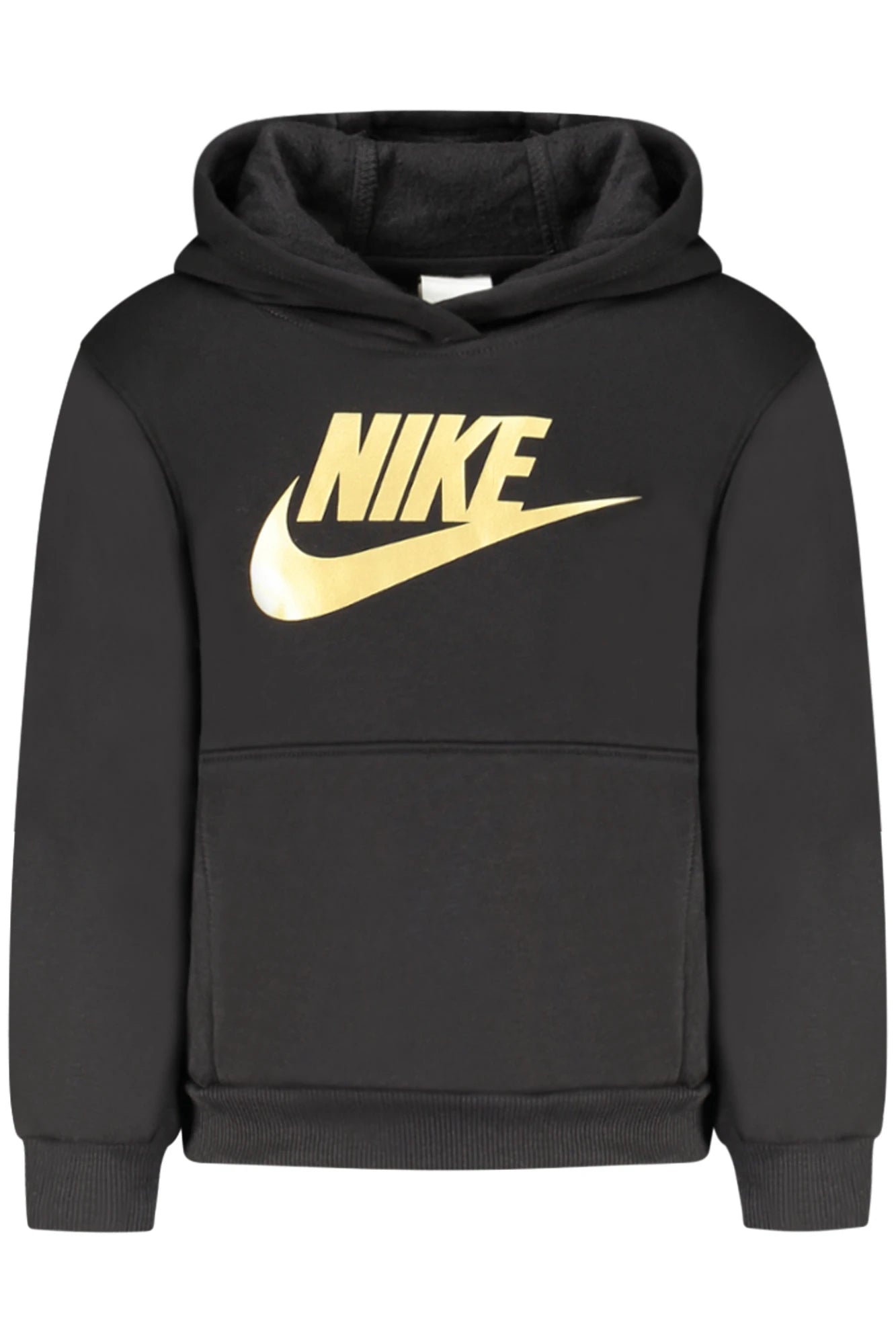 NIKE KIDS&#39; BLACK ZIP-UP SWEATSHIRT