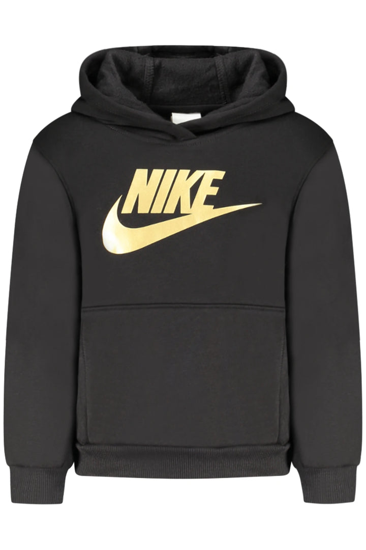 NIKE KIDS&#39; BLACK ZIP-UP SWEATSHIRT
