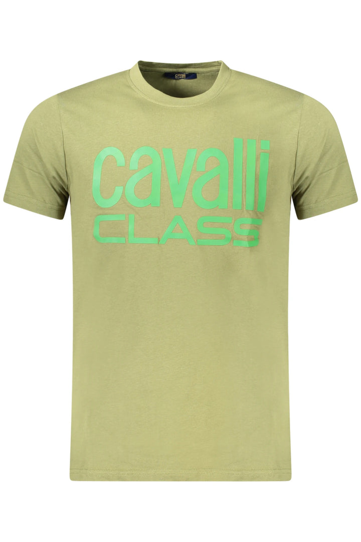 CAVALLI CLASS SHORT SLEEVE T-SHIRT MEN GREEN