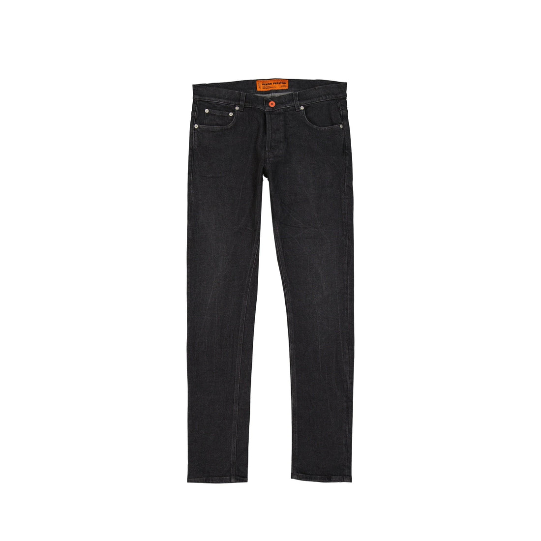 Heron Preston Cotton Denim Slim Jeans