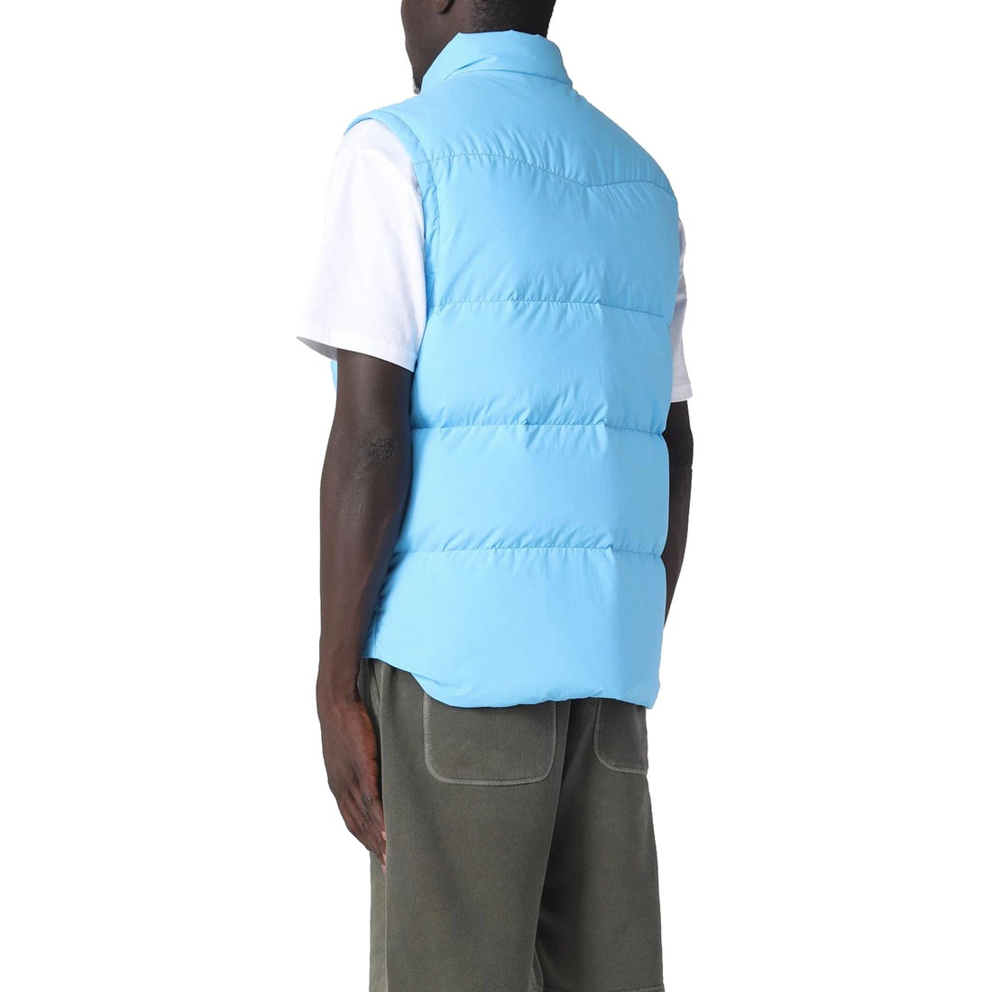 Woolrich Vest Light Blue Man