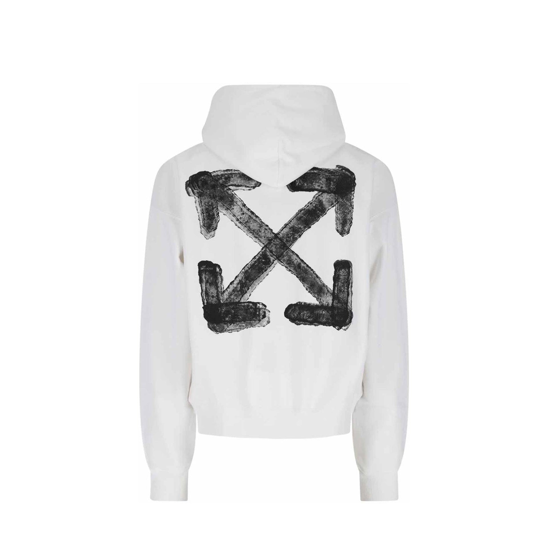 Off - White Hooded Sweatshirt - MEN CLOTHING - OFF - WHITE - Tluxy New