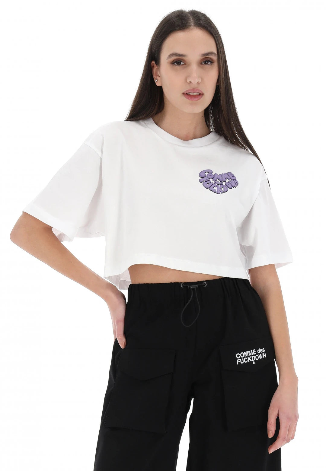 Comme Des Fuckdown T-shirt & Top White Woman