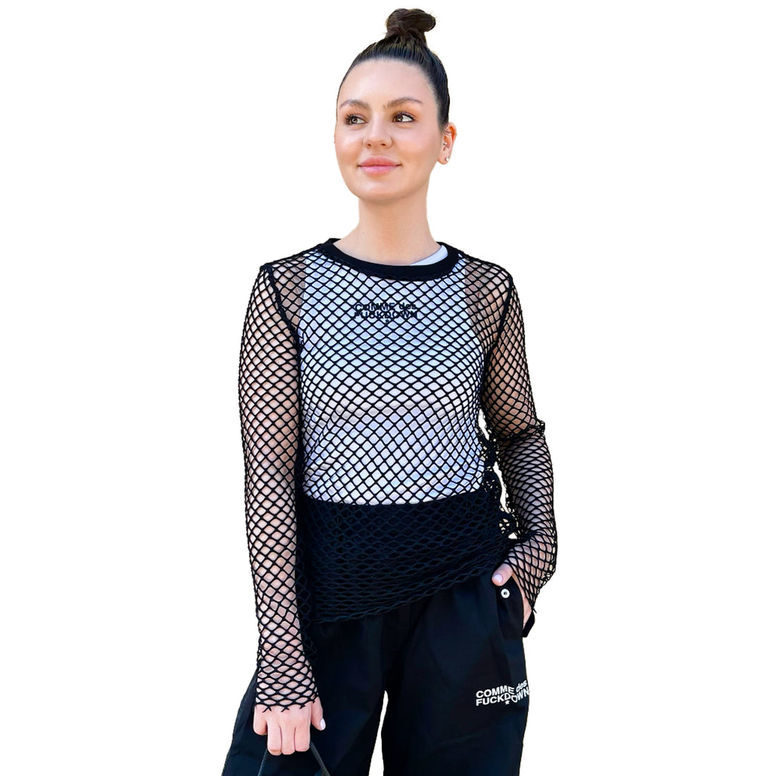 Comme Des Fuckdown T-shirt & Top Black Woman