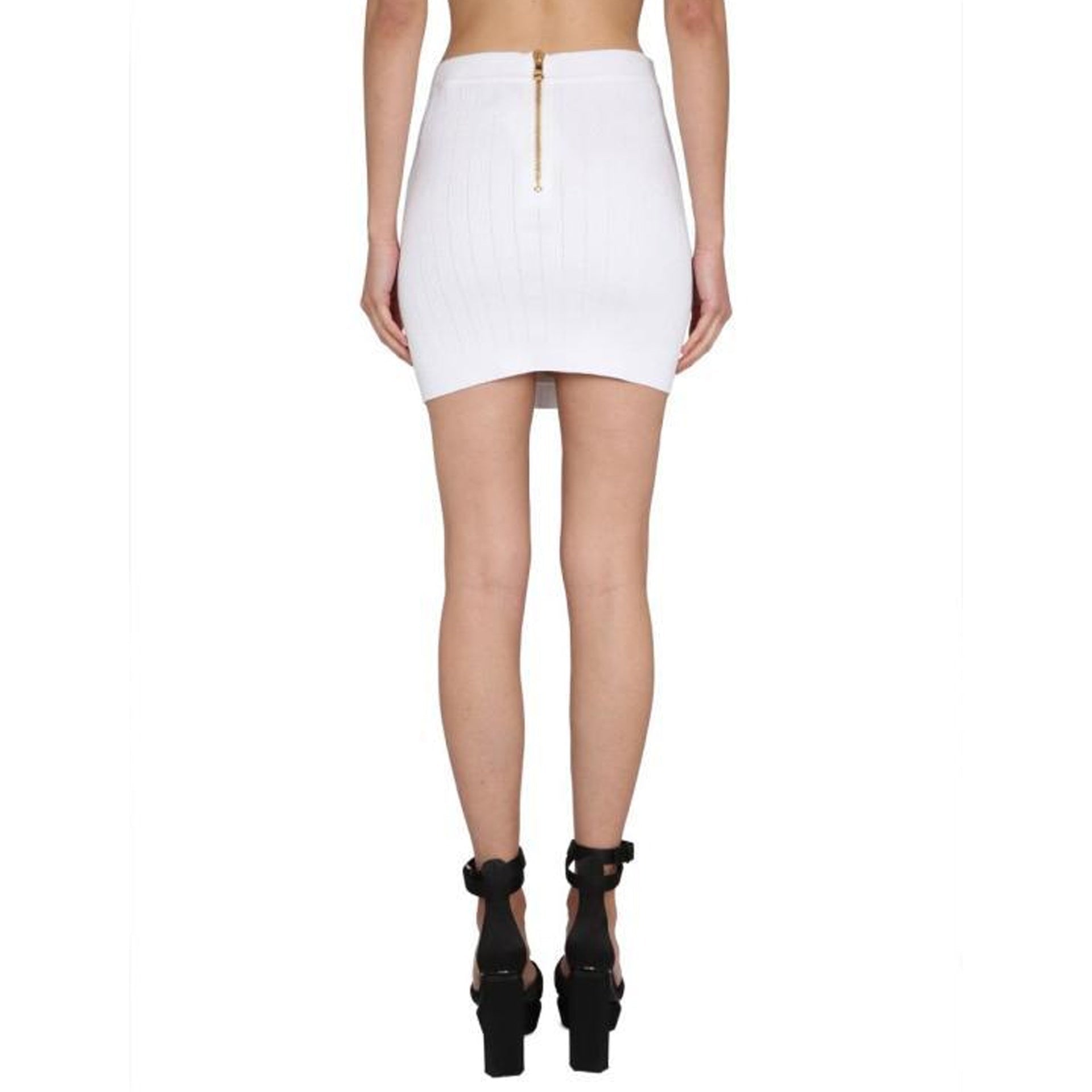 Balmain Stretch Mini Skirt