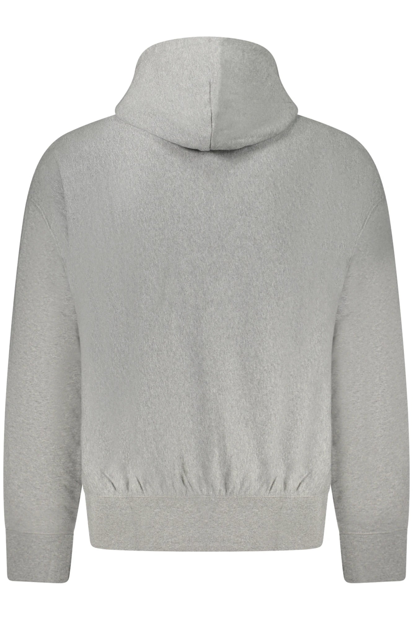 CALVIN KLEIN MEN&#39;S GRAY ZIP-UP SWEATSHIRT