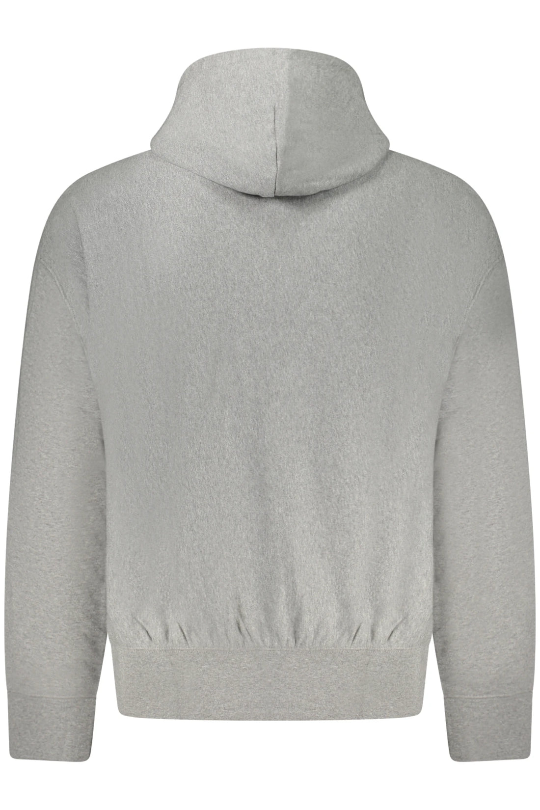 CALVIN KLEIN MEN&#39;S GRAY ZIP-UP SWEATSHIRT
