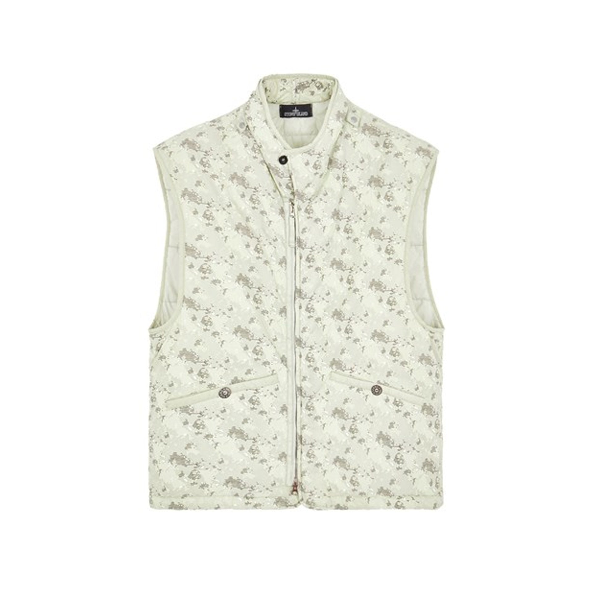 Stone Island  Printed Brushed Gilet