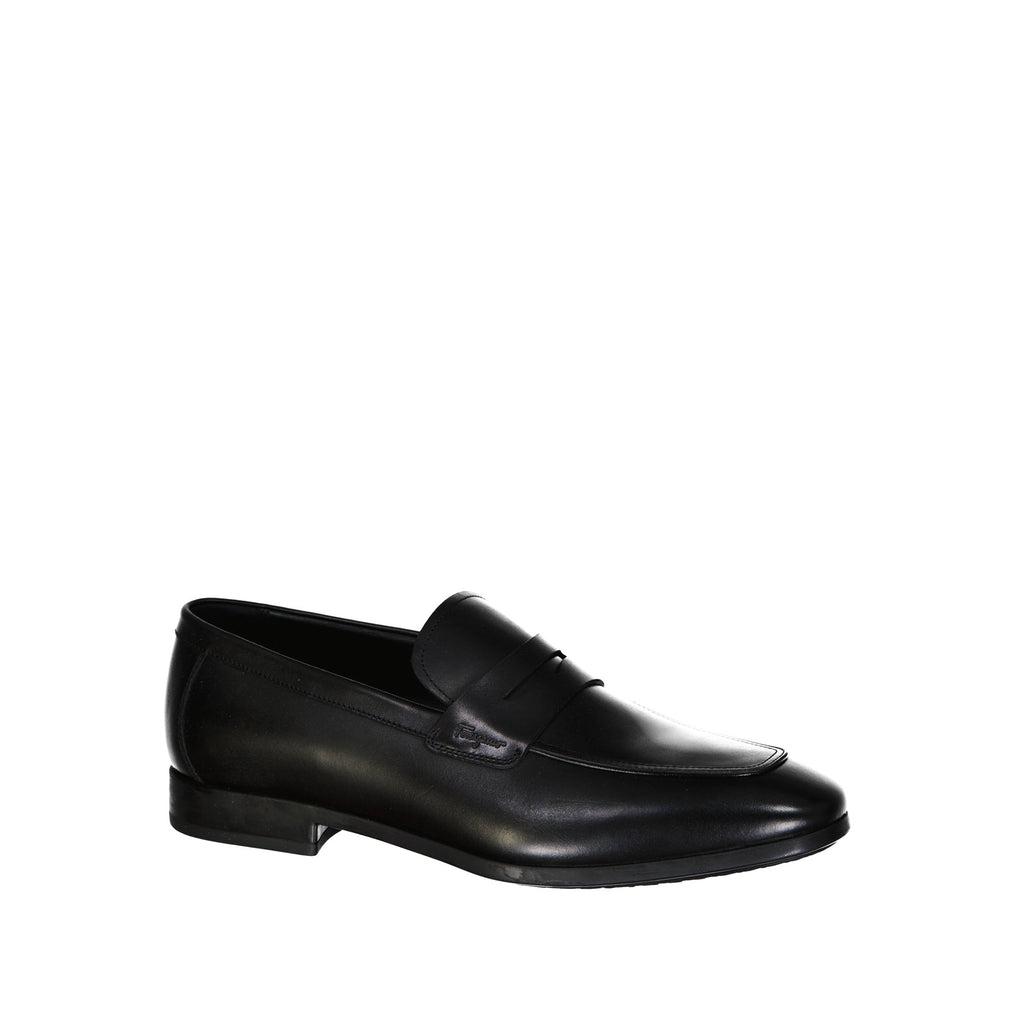 Salvatore Ferragamo Gray Loafers