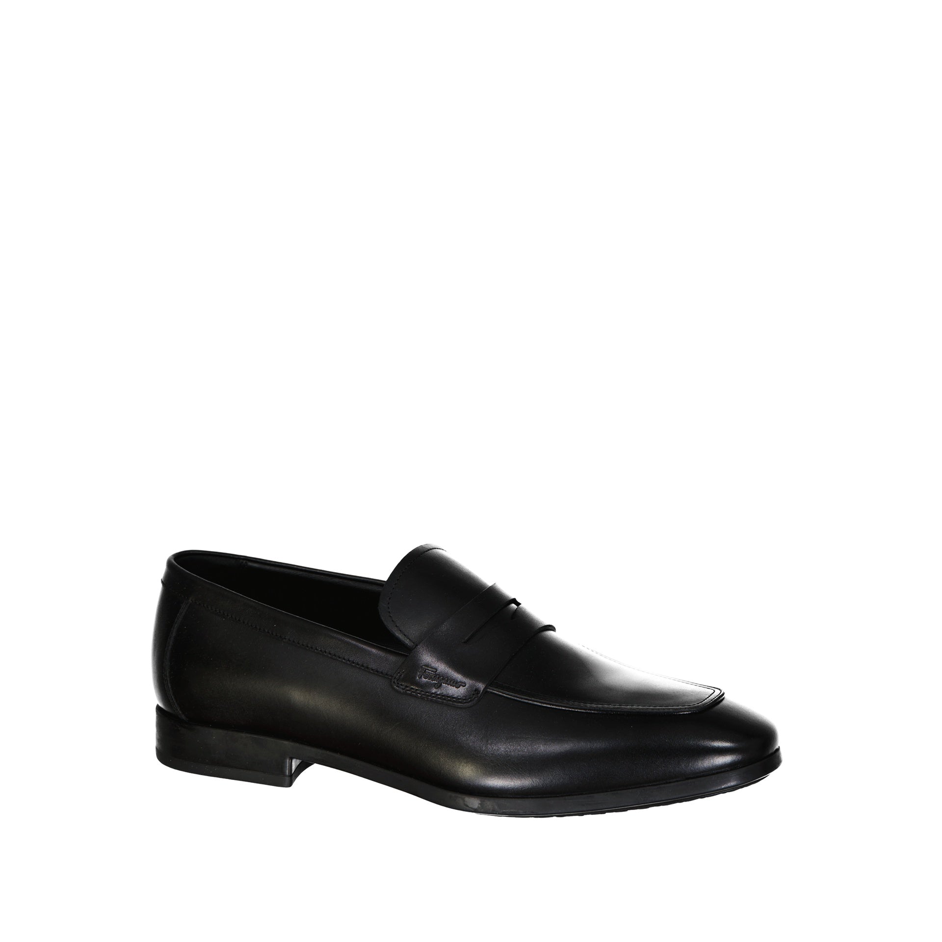 Salvatore Ferragamo Gray Loafers