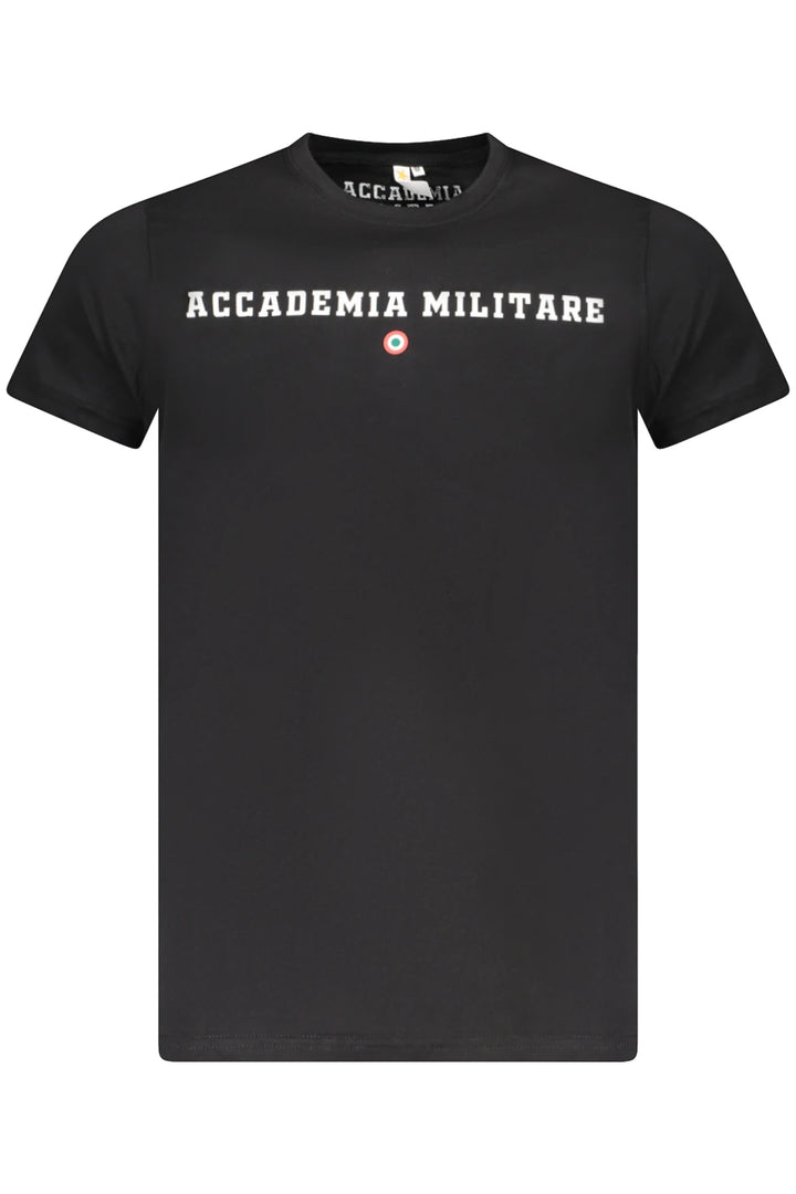 MILITARY ACADEMY BLACK MEN&#39;S SHORT SLEEVE T-SHIRT