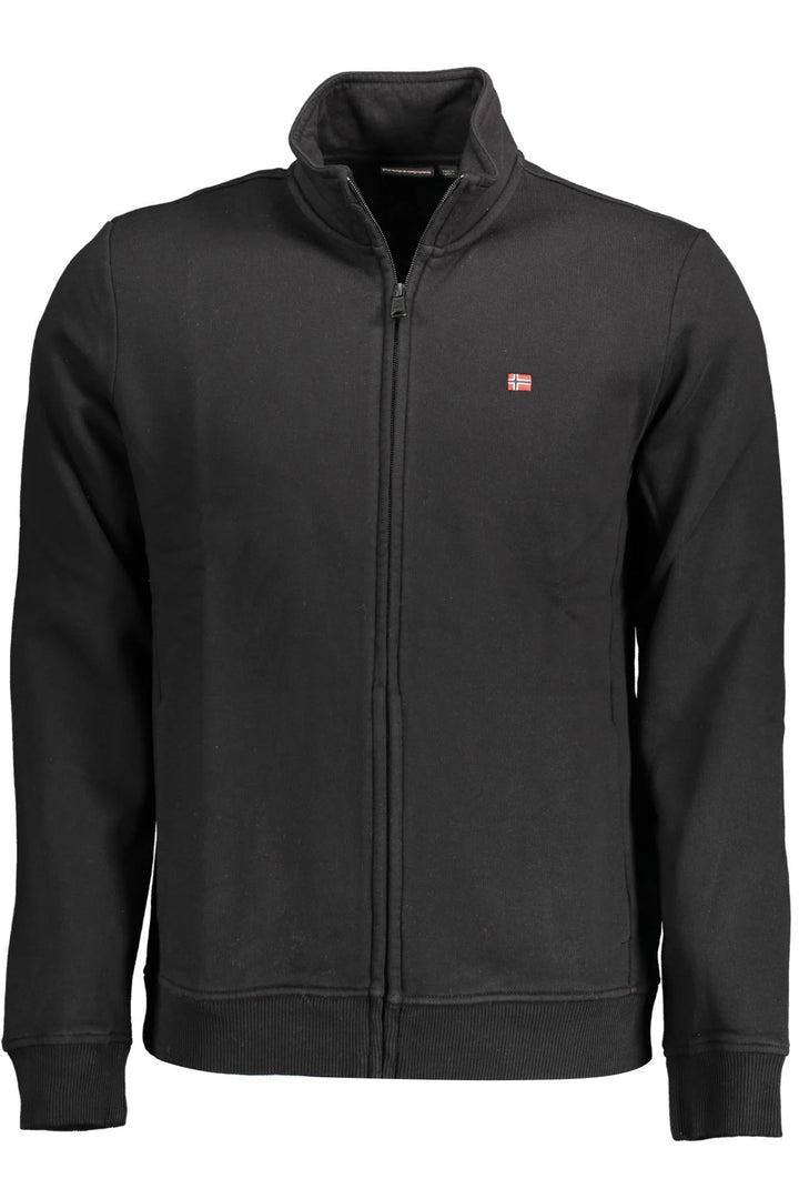 NAPAPIJRI MEN&#39;S ZIP-UP SWEATSHIRT BLACK