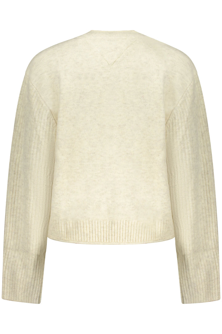 TOMMY HILFIGER WOMEN&#39;S BEIGE SWEATER