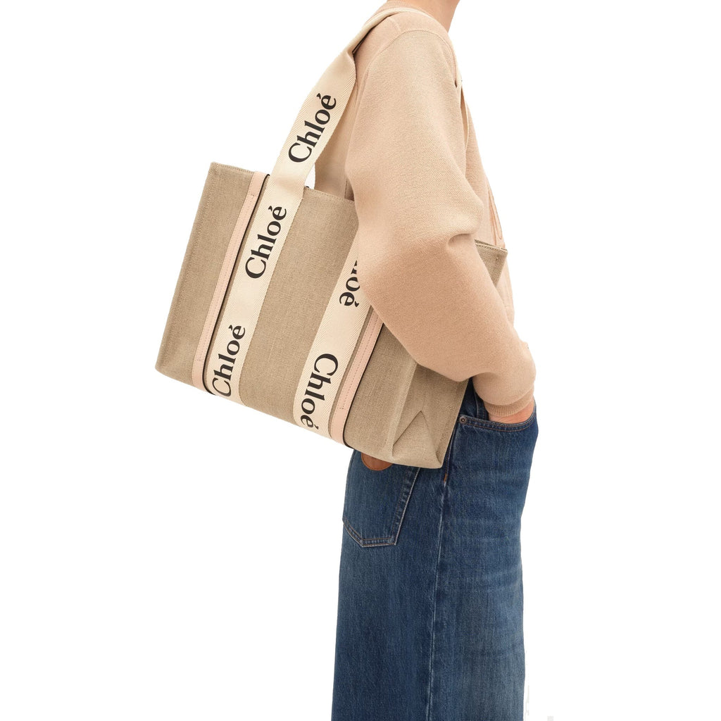 Chloe Woody Medium Tote Bag