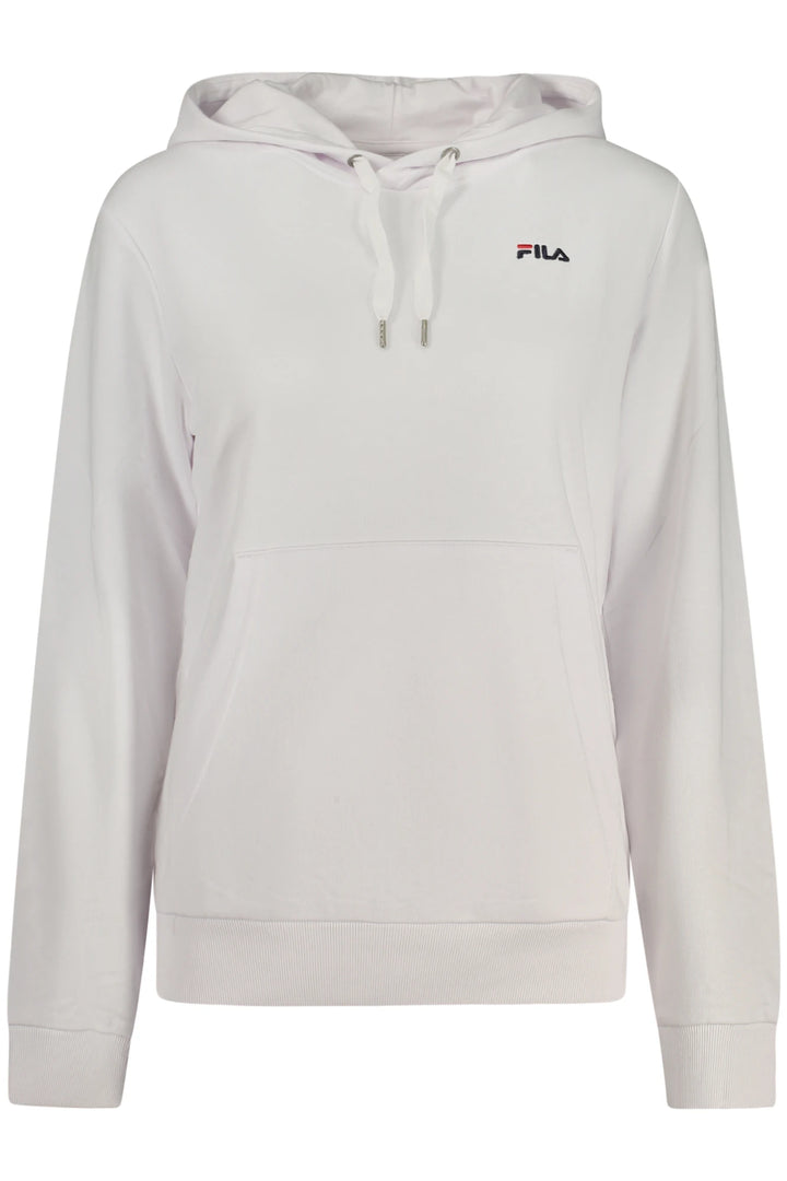 FILA WOMEN&#39;S WHITE ZIP-UP SWEATSHIRT