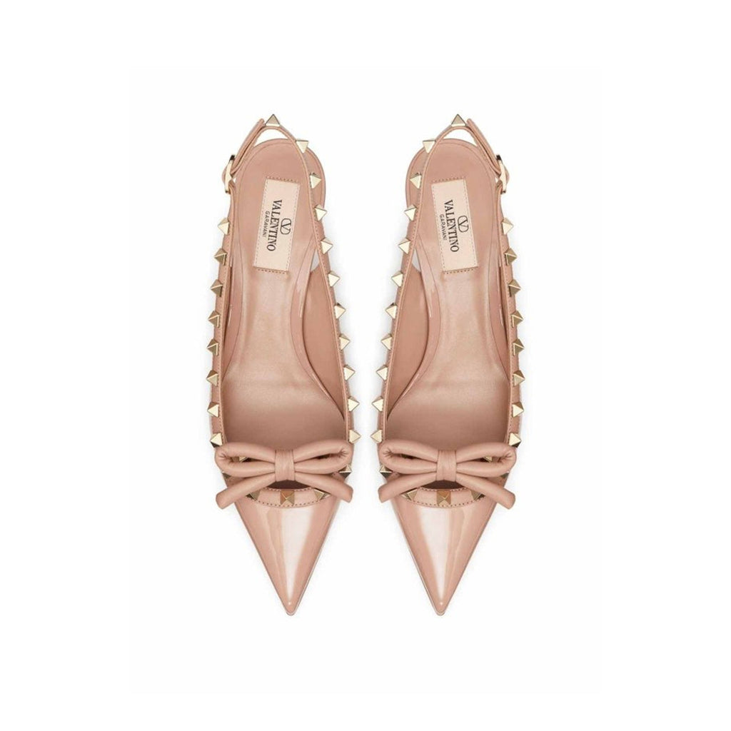 Valentino Garavani Leather Slingback Pumps