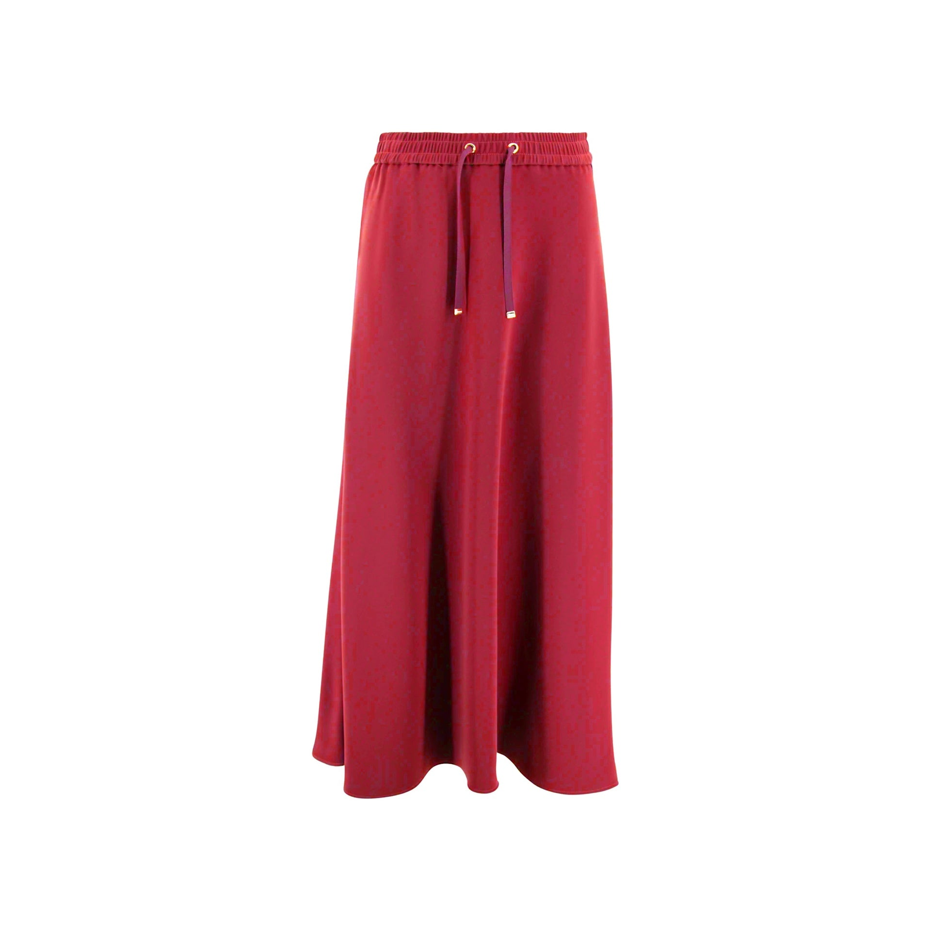 Herno Elastic Waist Midi Skirt