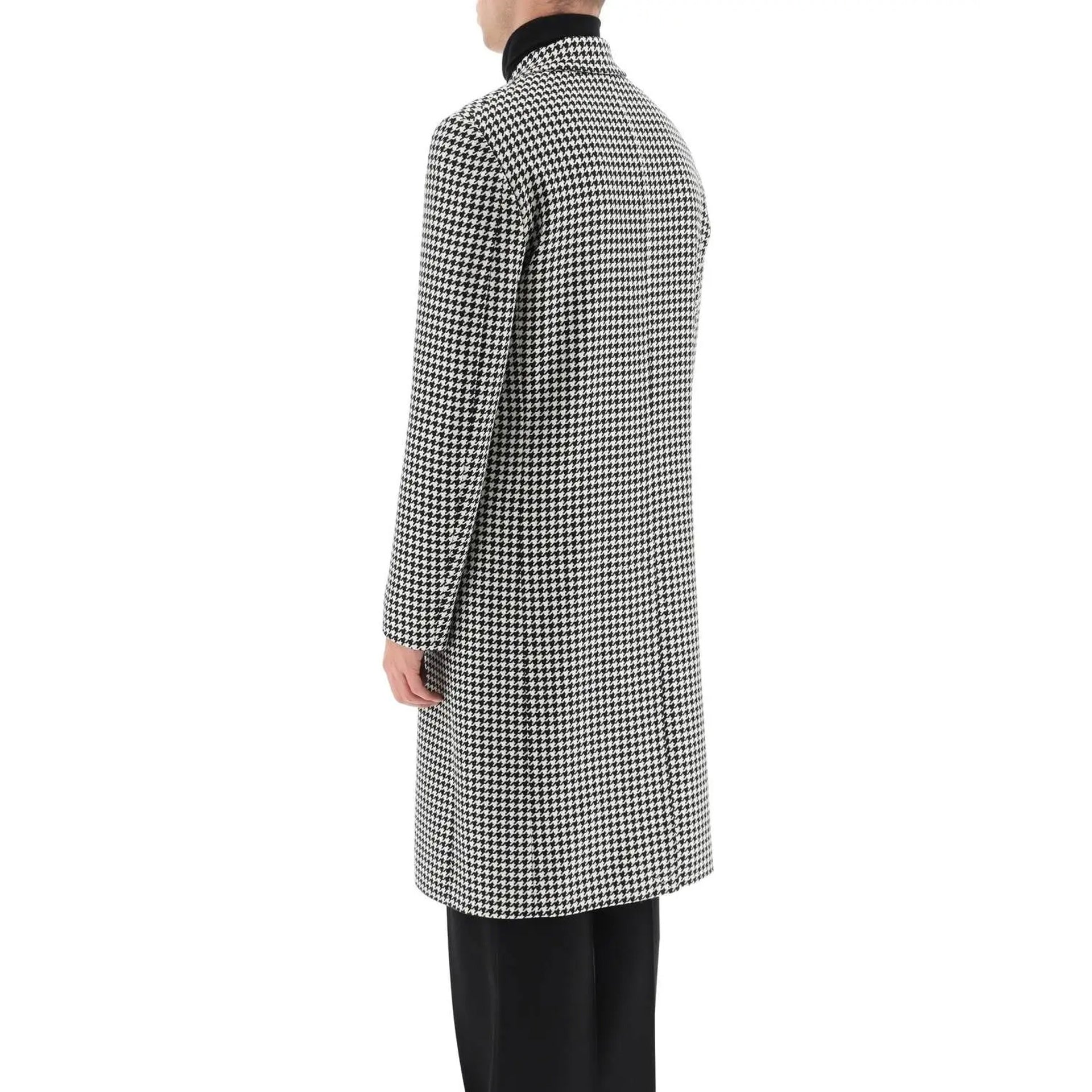 Alexander McQueen Pied-De-Poule Wool Coat – Siebentaschen