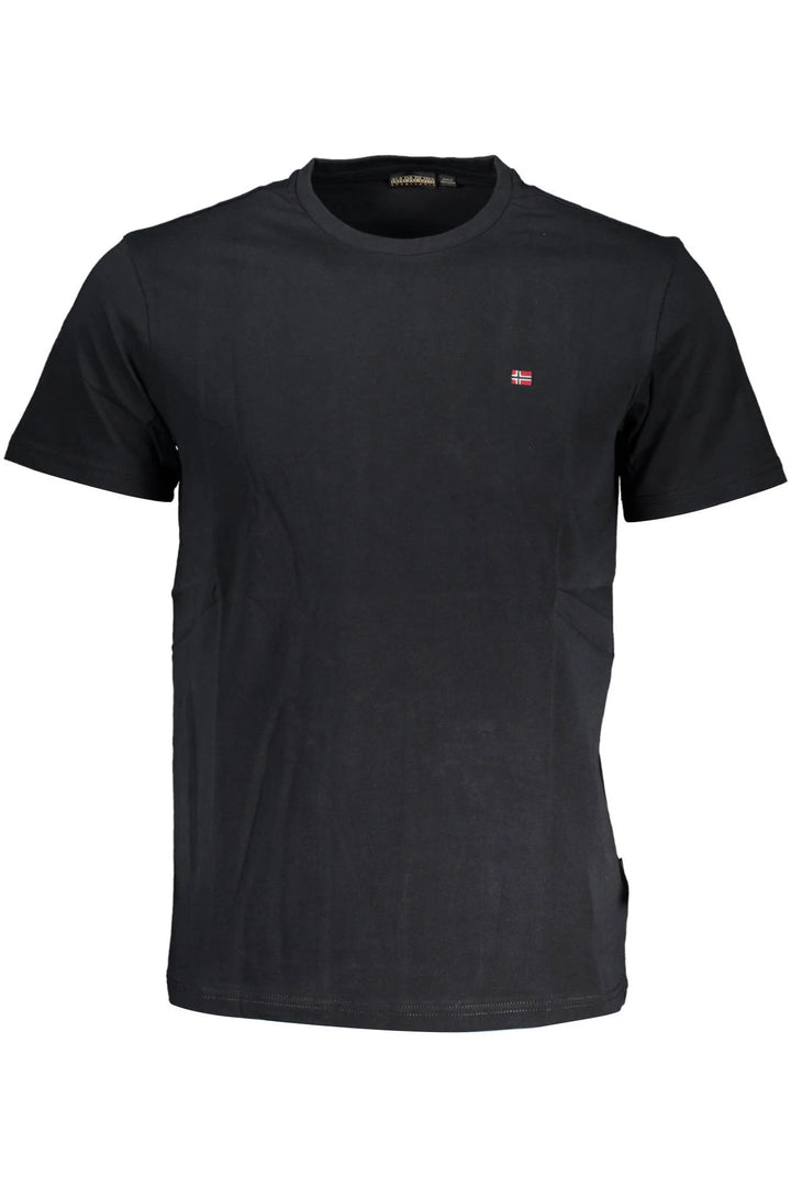 NAPAPIJRI SHORT SLEEVE T-SHIRT MEN BLACK