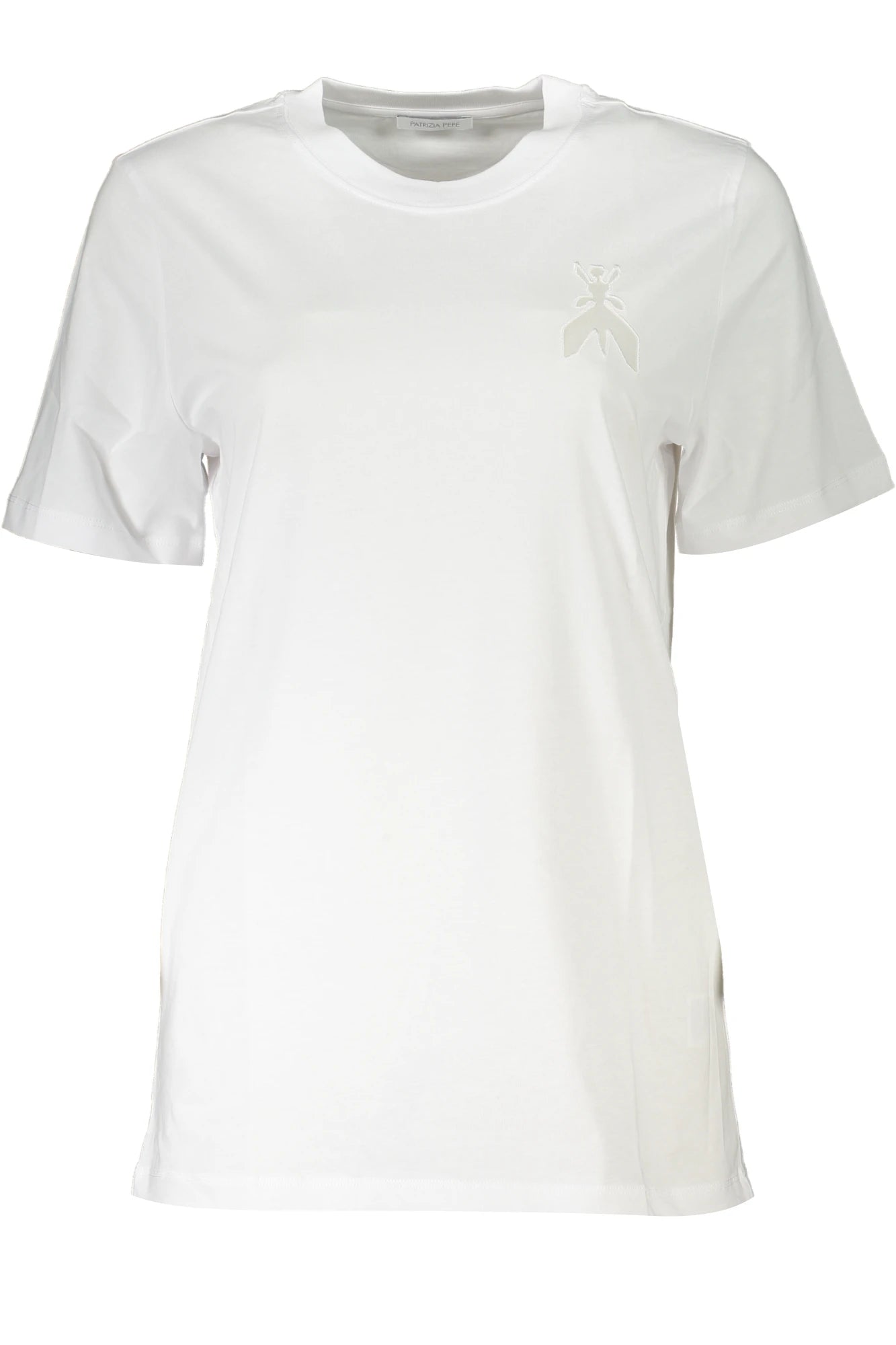 PATRIZIA PEPE WOMEN&#39;S SHORT SLEEVE T-SHIRT WHITE
