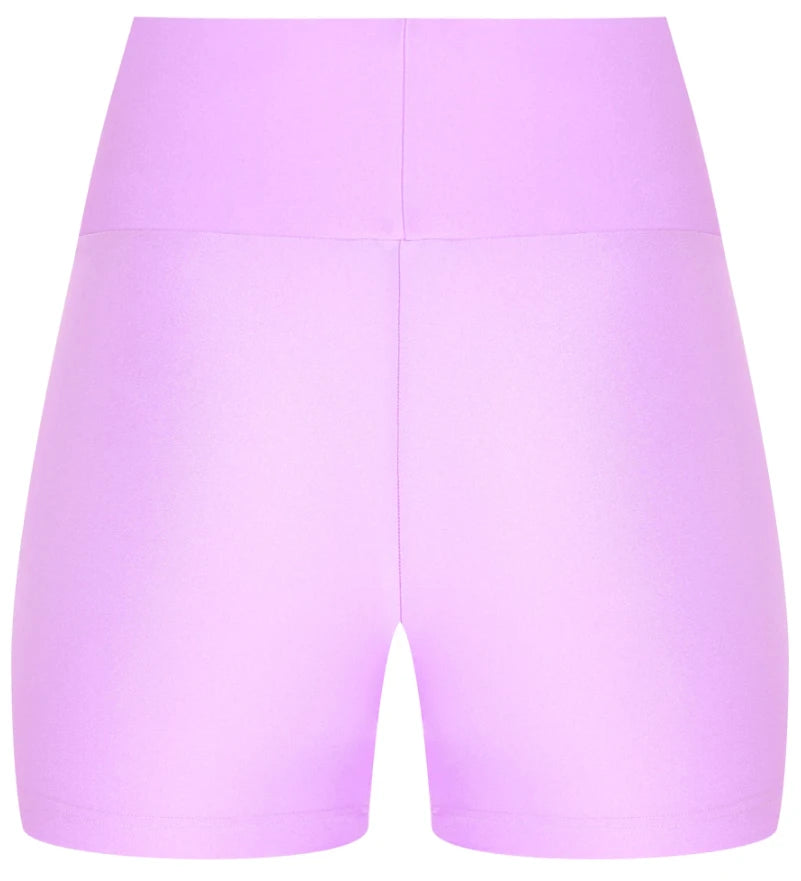 Comme Des Fuckdown shorts Lilac Woman