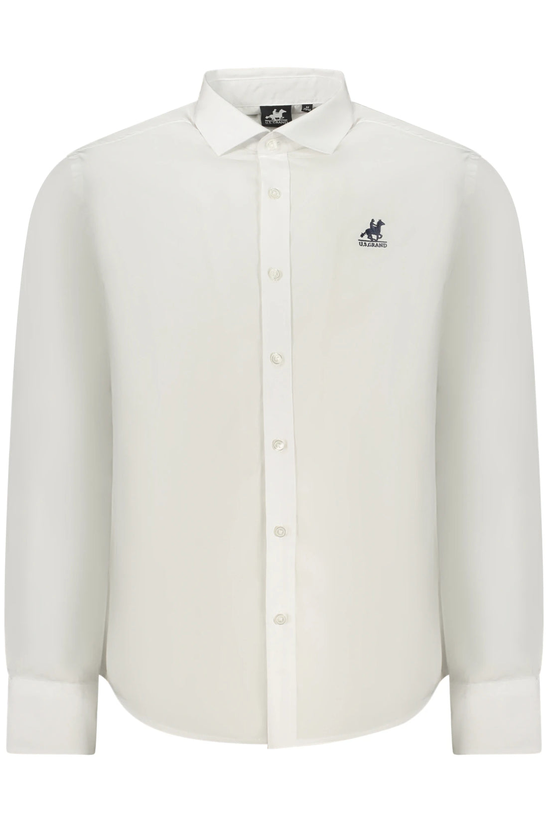 US GRAND MEN S LONG-SLEEVED WHITE SHIRT