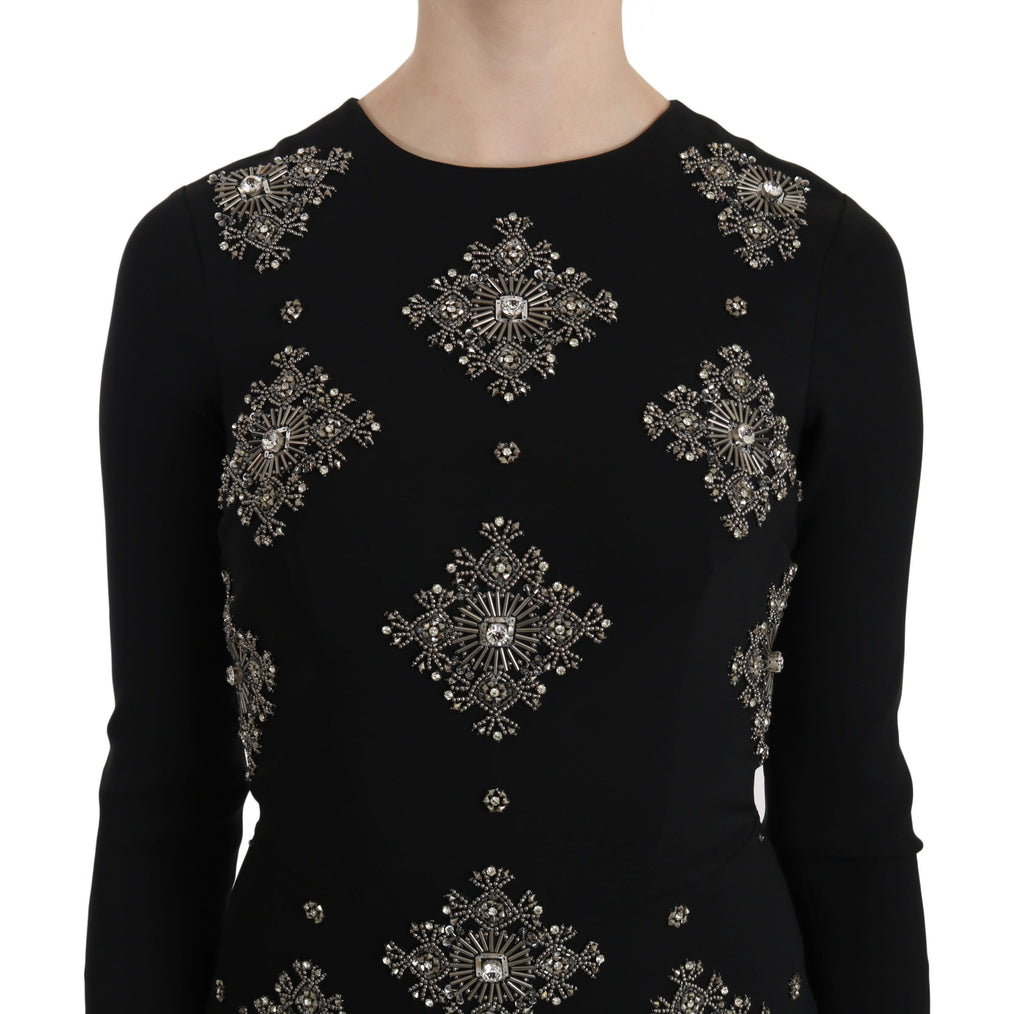 Robe fourreau courte à paillettes chic de John Richmond