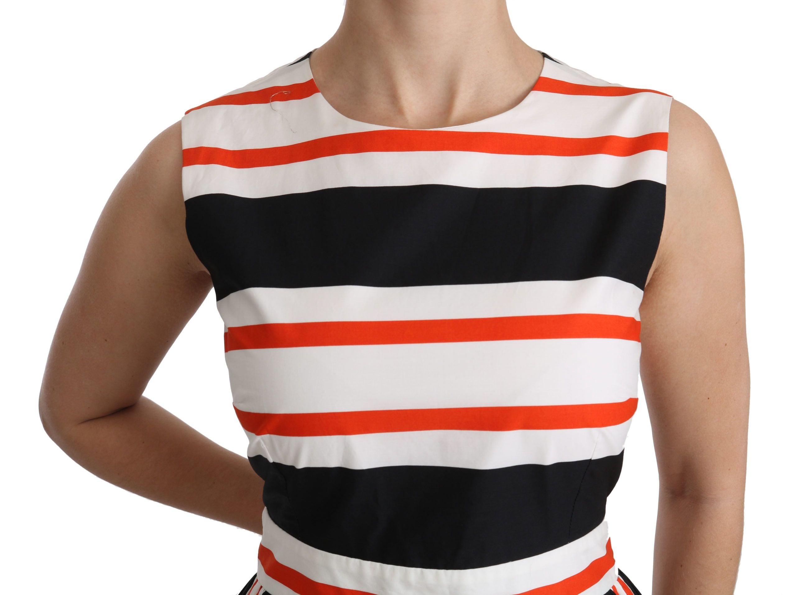 Robe mi-longue plissée trapèze Dolce &amp; Gabbana