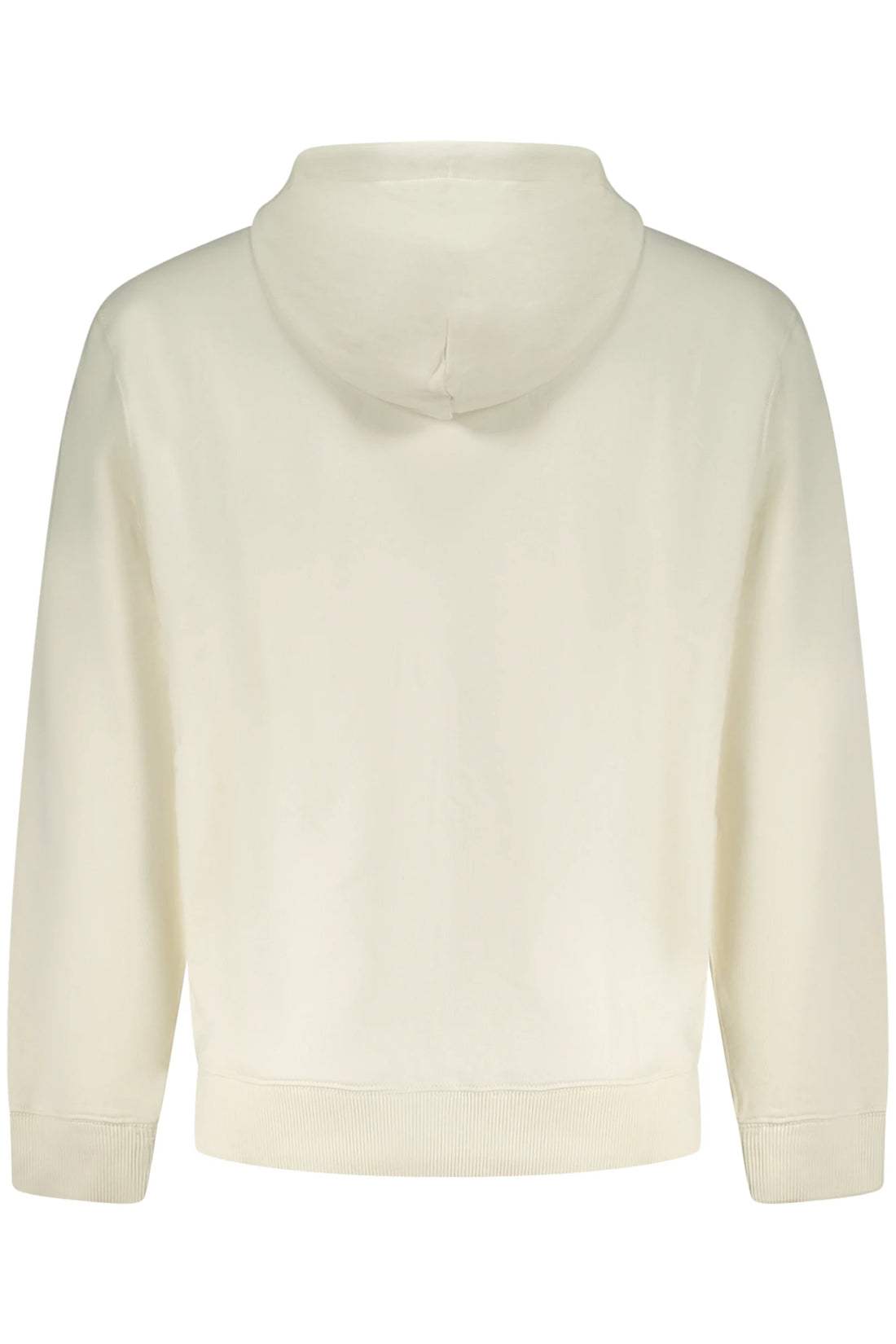 CALVIN KLEIN MEN&#39;S ZIP-UP SWEATSHIRT WHITE