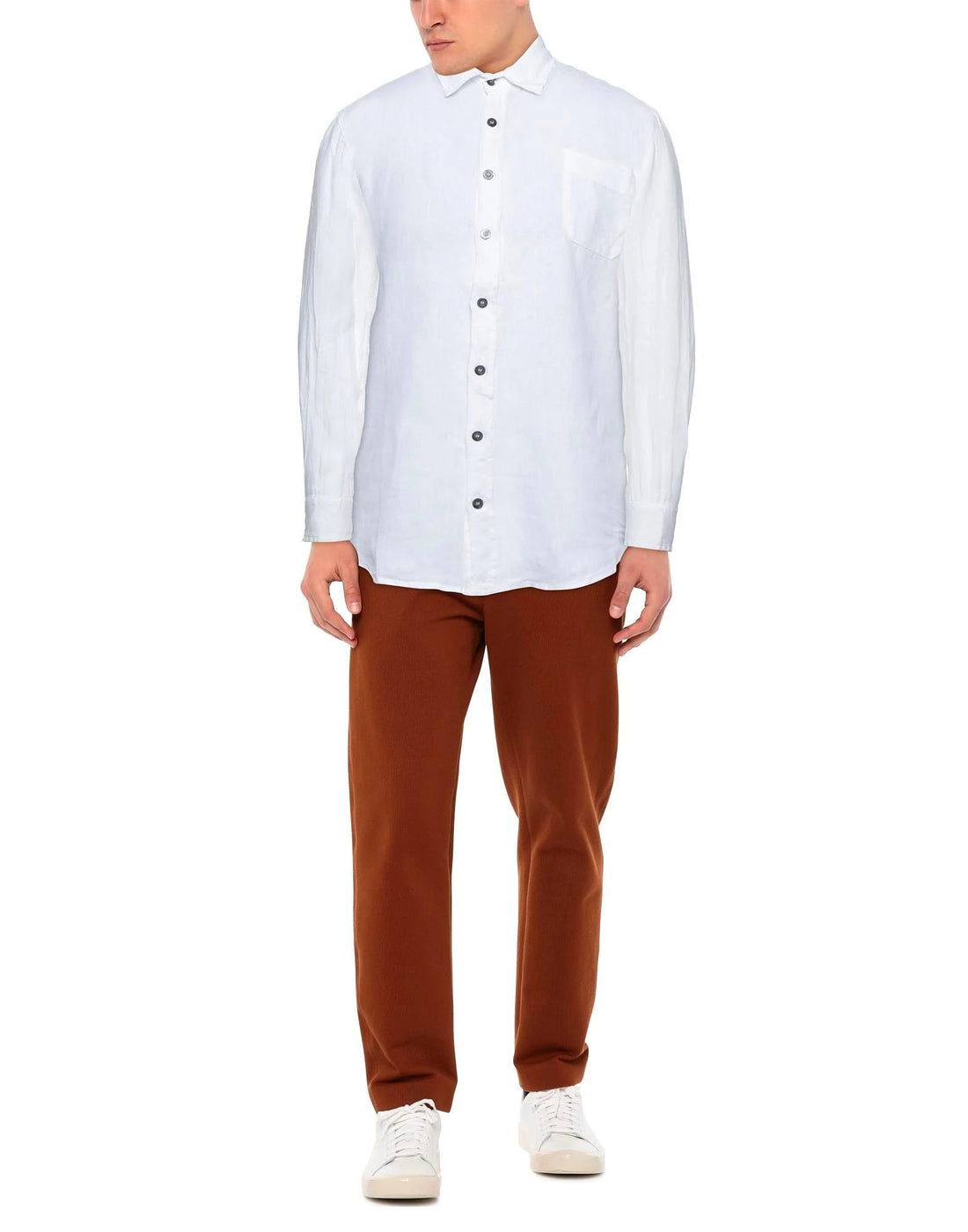 Alpha Studio Shirts White Man