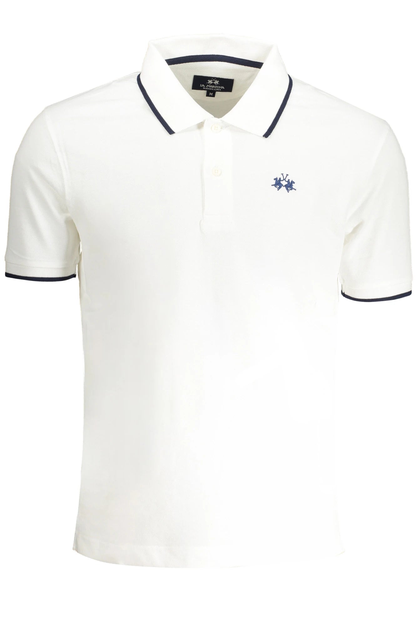LA MARTINA MEN&#39;S SHORT SLEEVE POLO WHITE