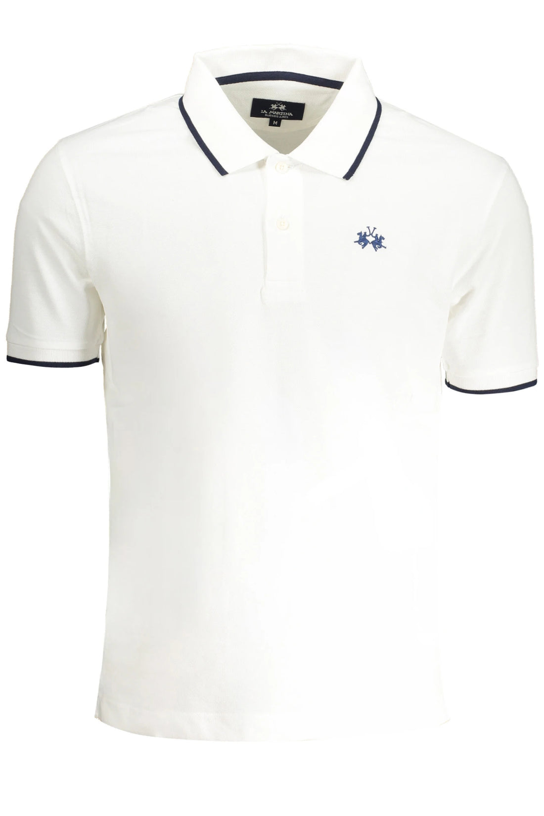 LA MARTINA MEN&#39;S SHORT SLEEVE POLO WHITE