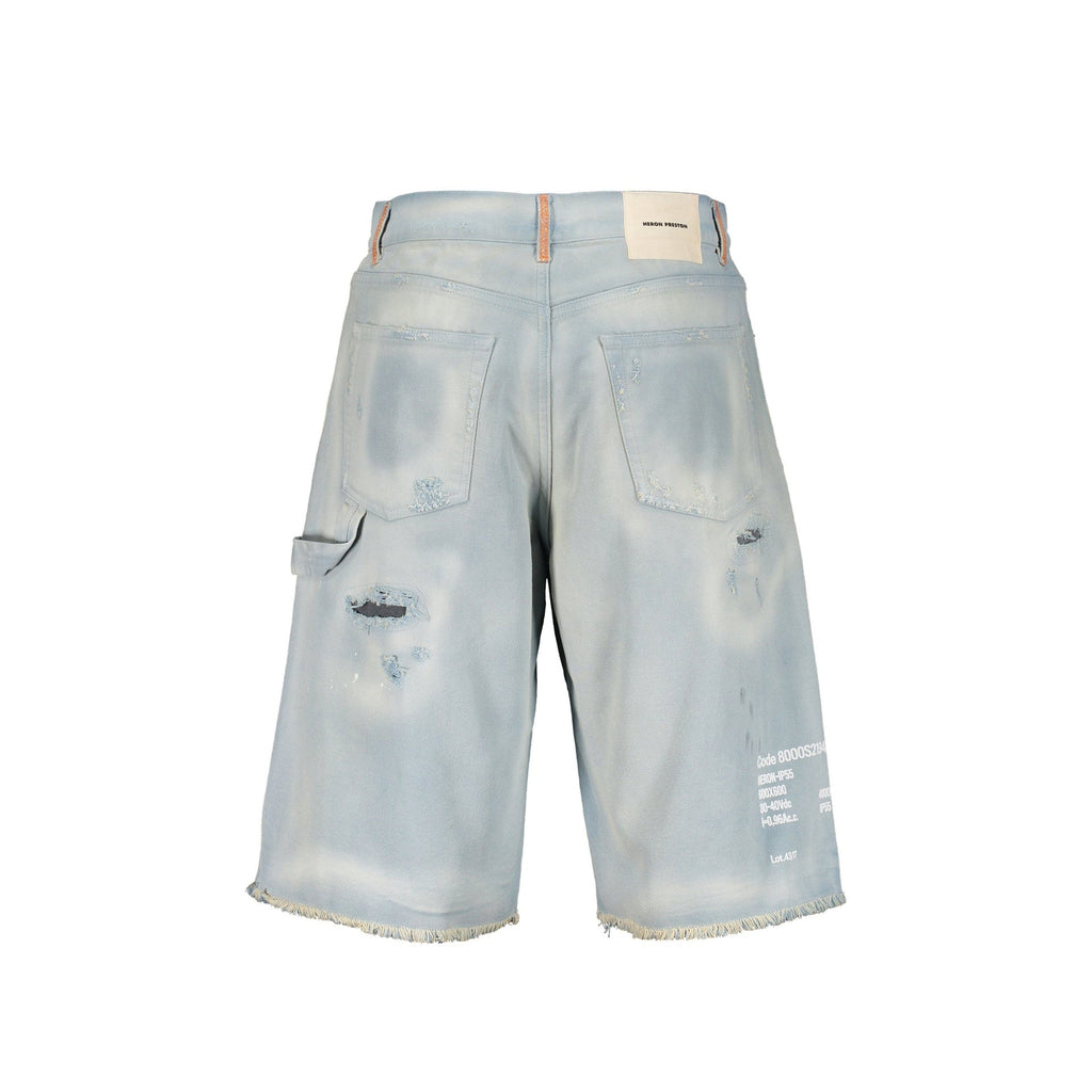 Heron Preston Denim Shorts