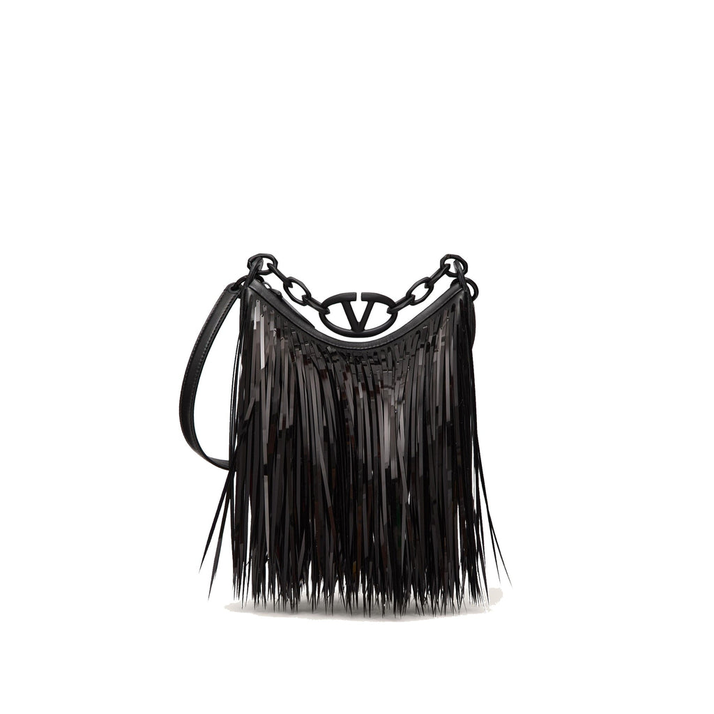 Valentino Garavani Mini Hobo VLogo Moon Shoulder Bag