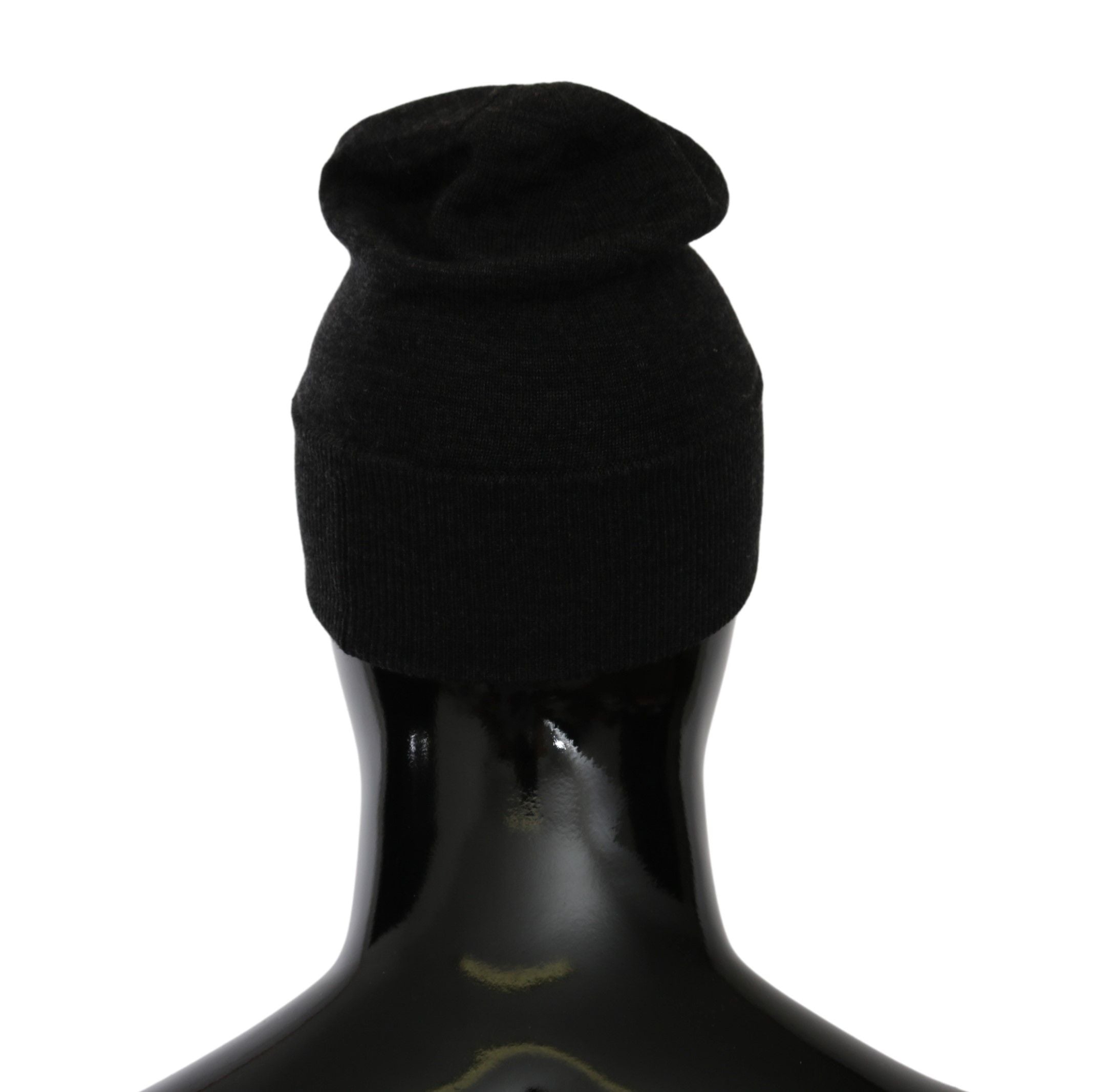 Bonnet gris chic Dolce &amp; Gabbana avec broderie exclusive