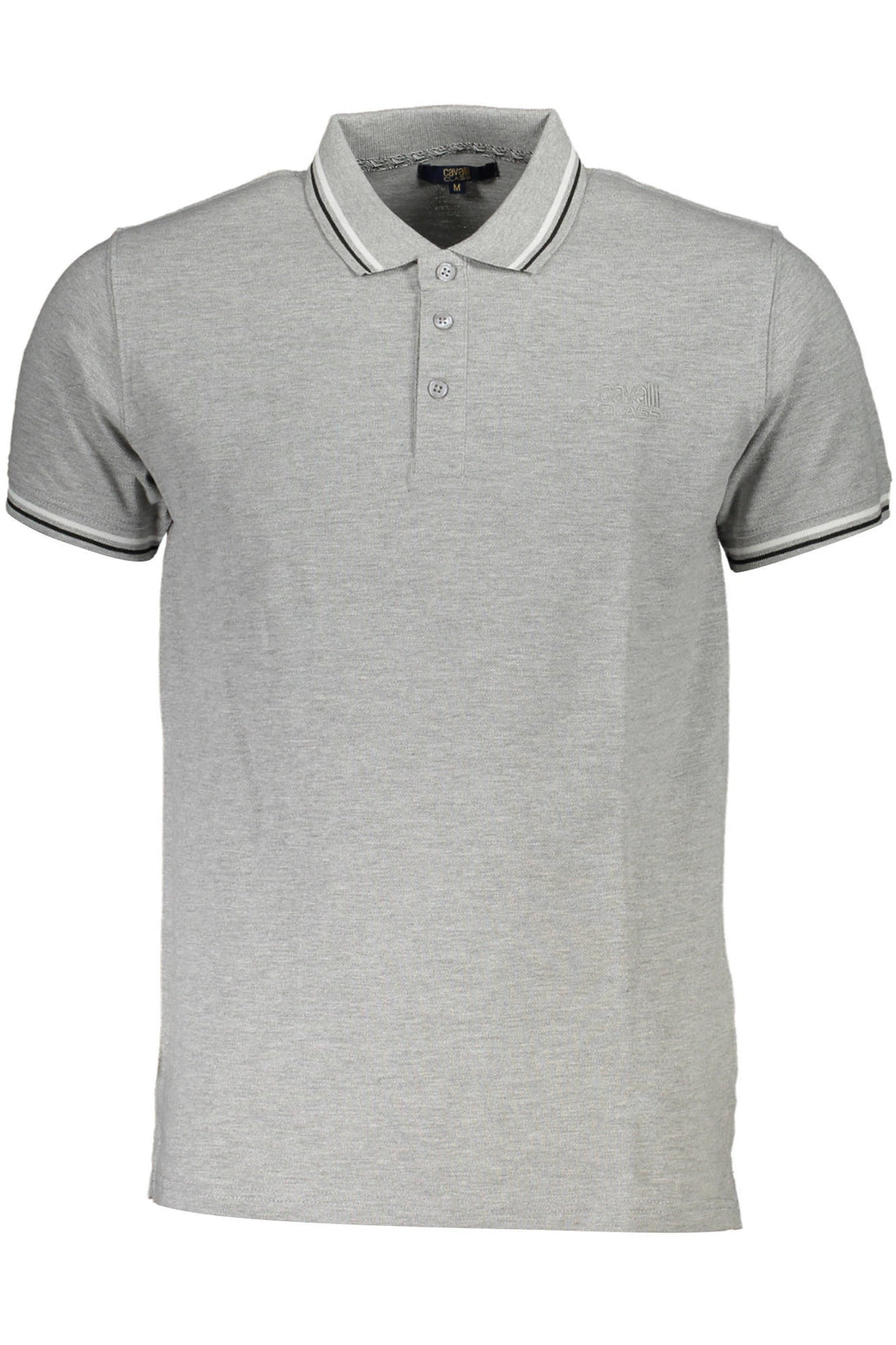 CAVALLI CLASS POLO SHORT SLEEVES MEN GREY