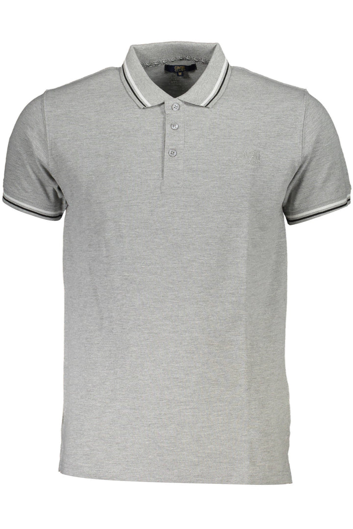 CAVALLI CLASS POLO SHORT SLEEVES MEN GREY