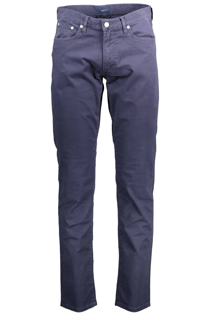 GANT MEN&#39;S BLUE TROUSERS