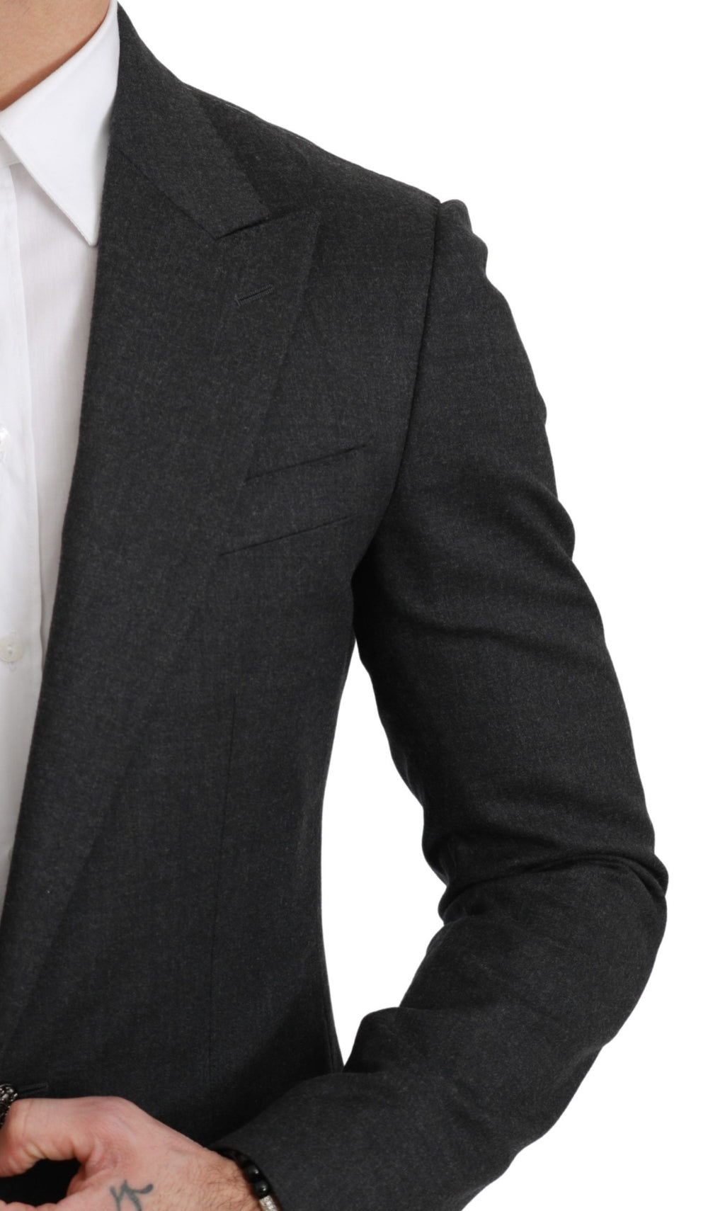 Blazer formel élégant gris coupe slim Dolce &amp; Gabbana