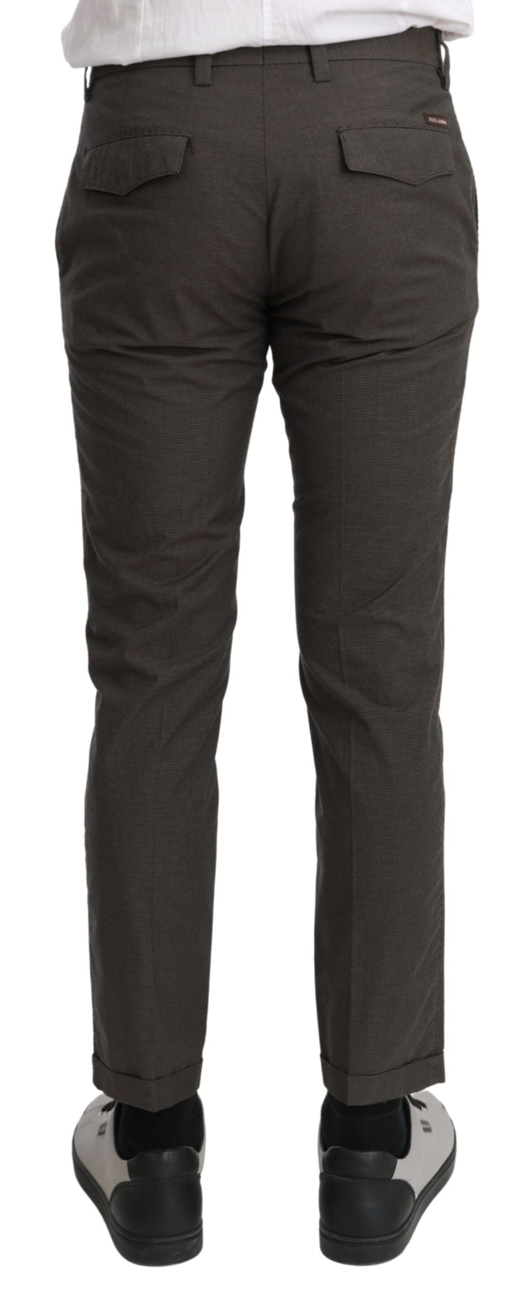 Dolce &amp; Gabbana Elegante braune Freizeithose