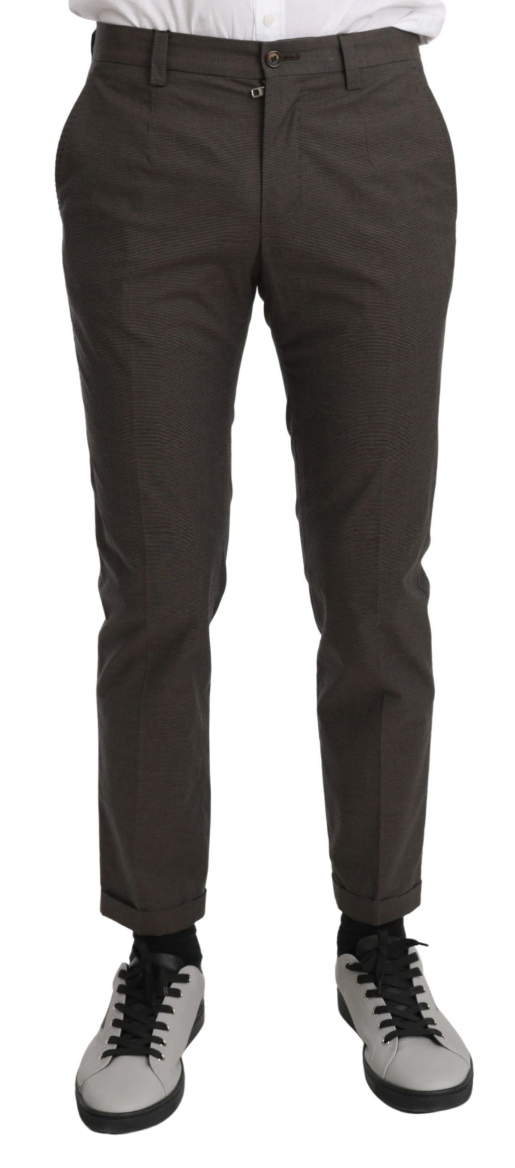 Dolce &amp; Gabbana Elegante braune Freizeithose