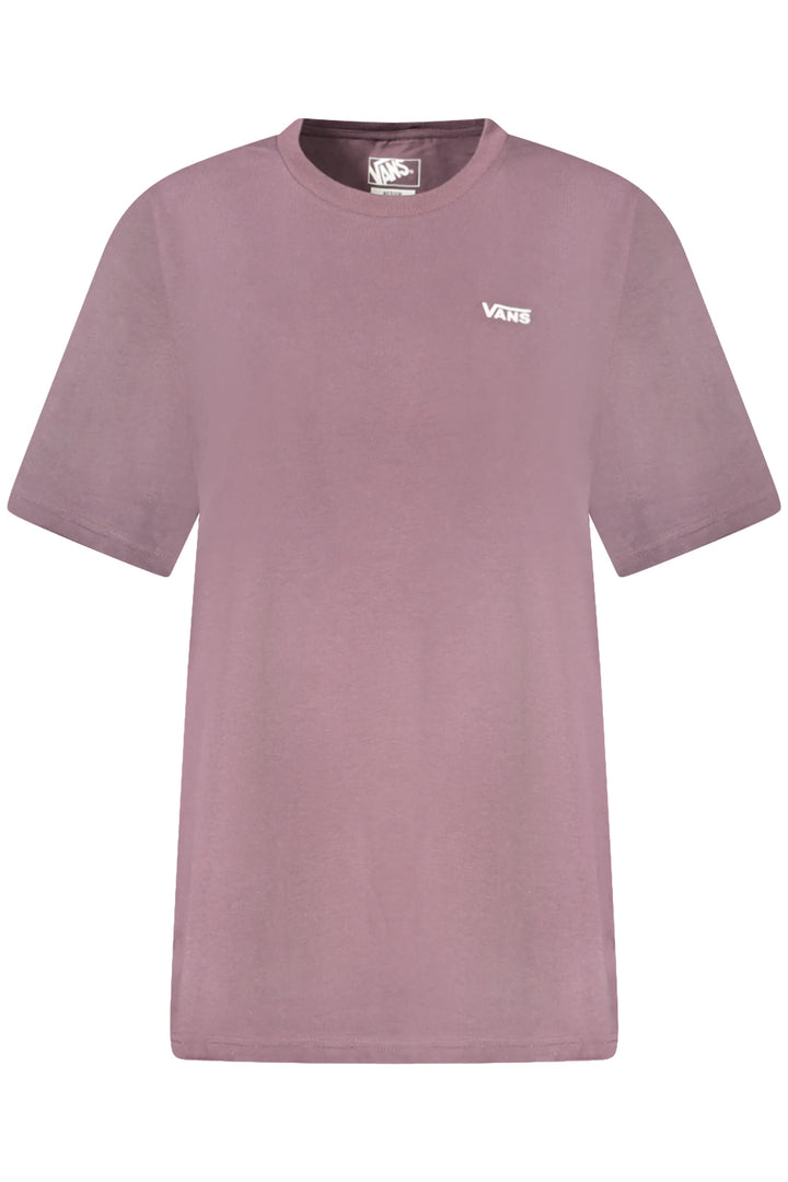 VANS WOMEN&#39;S SHORT-SLEEVE T-SHIRT PURPLE