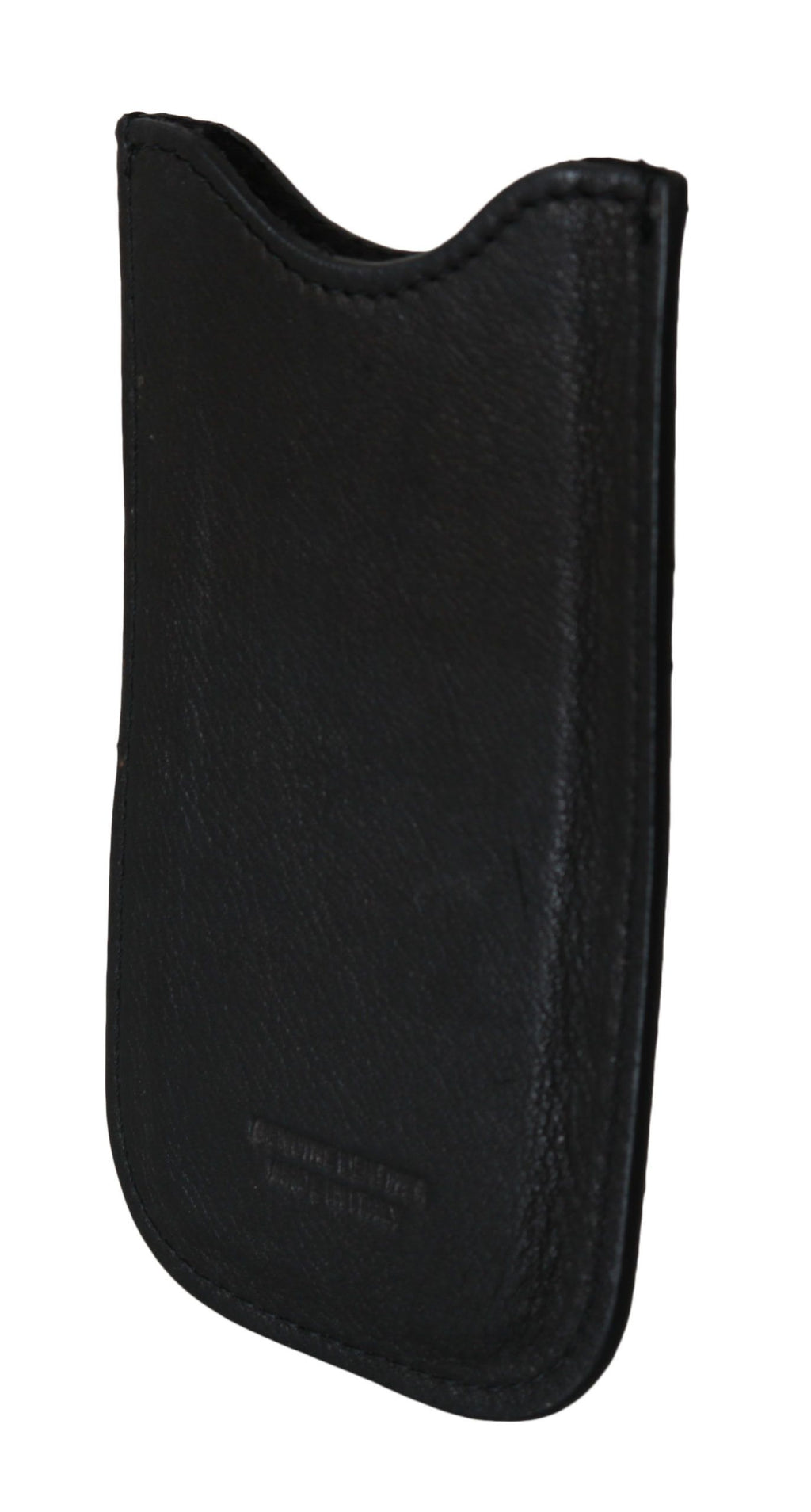 Portefeuille homme élégant en cuir véritable noir John Galliano